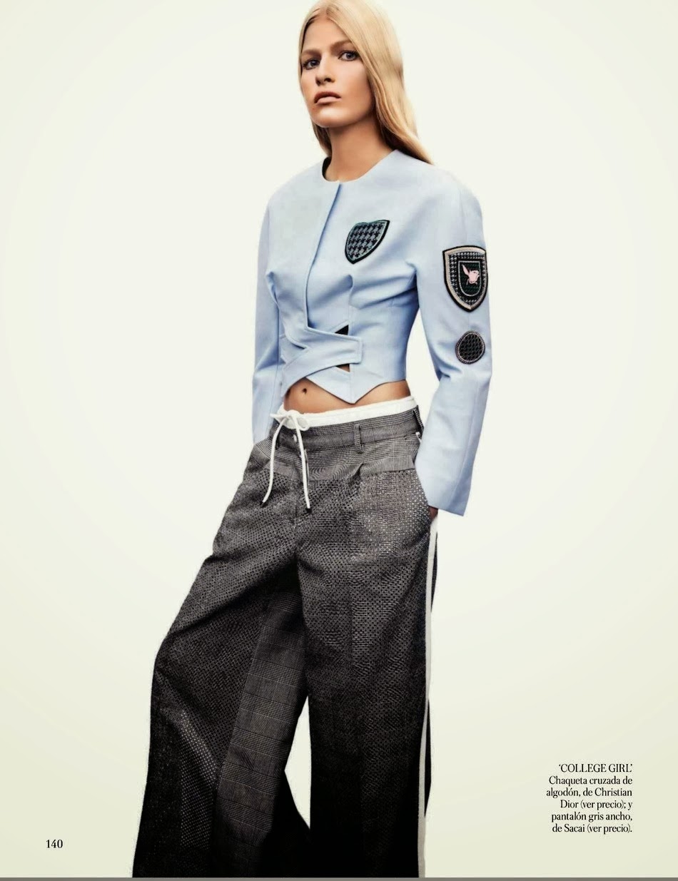 Magazine Photoshoot : Louise Parker Photoshoot for Vogue Magazine Espanha [spain] January 2014 isssue