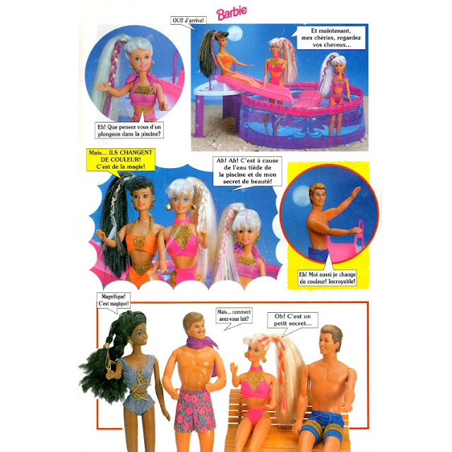 Sixième page du roman-photos de Barbie, un voyage à Miami.