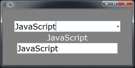 How To Get Selected Item Value From A Tkinter Combobox Using Python Python Tkinter - Get Selected Combobox Value