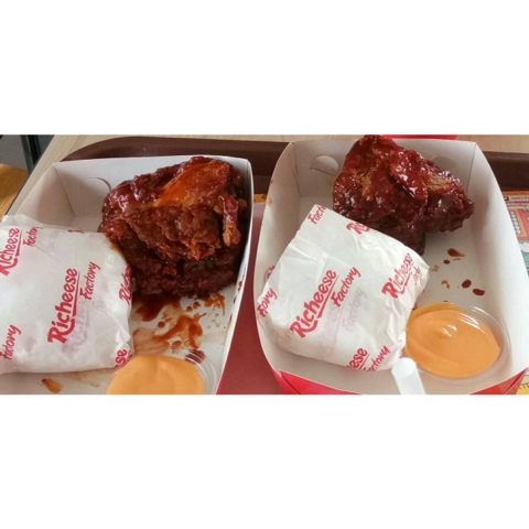 MAKAN RICHEESE FIRE CHICKEN LEVEL 5