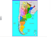 ARGENTINA mapa político. Publicado por CET 15 15 en 14:33 (argpolit)