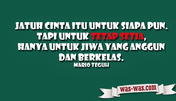 Mario Teguh Tentang Cinta - WAS-WAS.com - WAS-WAS.com