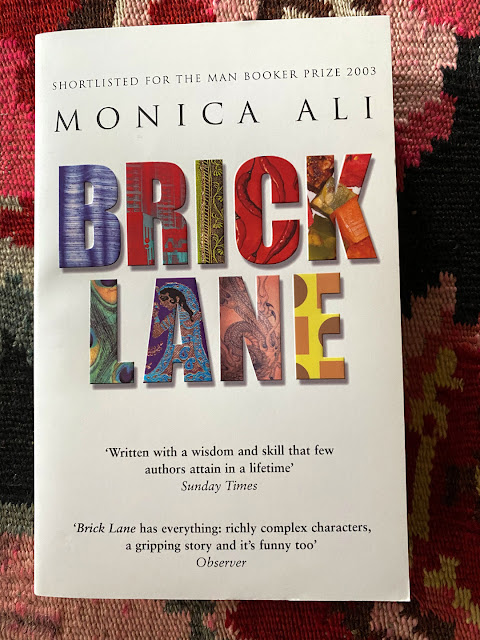 Brick Lane. Monica Ali. London. Book cover