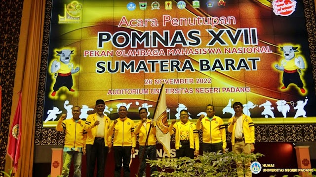 Menpora RI Tutup POMNas XVII Sumbar