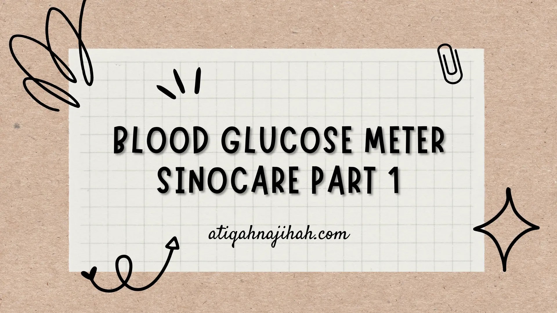 Blood Glucose Meter Sinocare Part 1