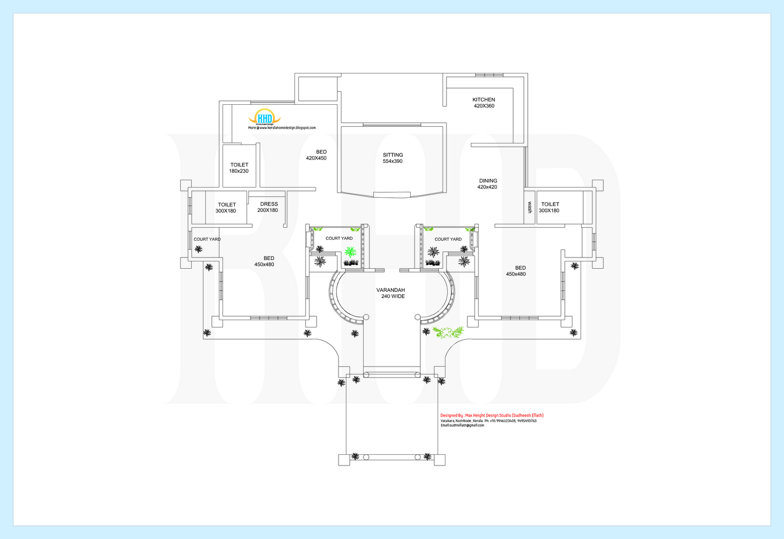 3 Bedroom Duplex Apartment Plans