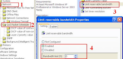 Check Internet Bandwidth on And You Will Be Able To Use That Reserved Bandwidth