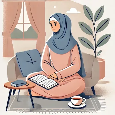 Ilustrasi pembahasan haid dalam Islam