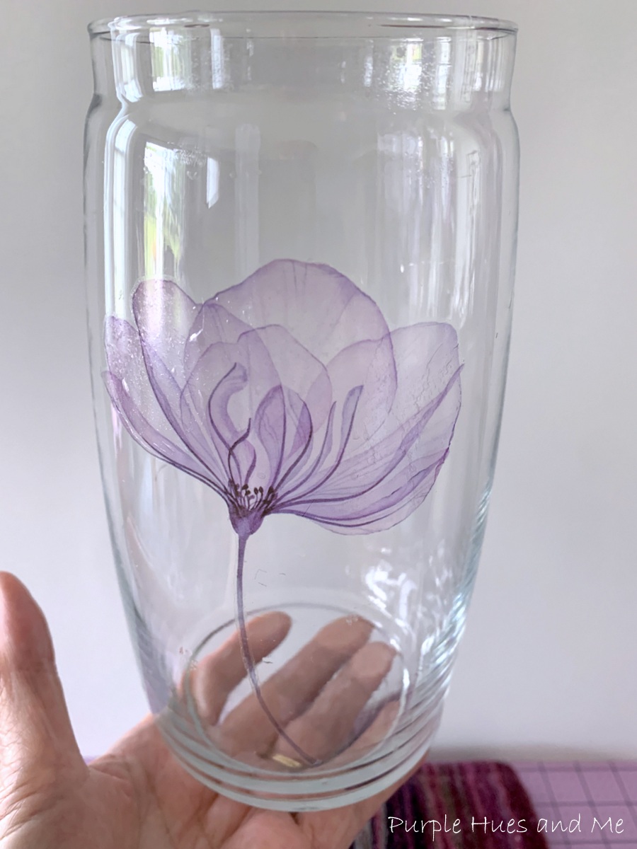 Purple Hues and Me: Upcycled Plastic Cup Vase