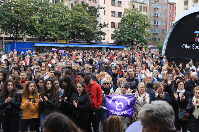 manifestación contra la sentencia a La Manada