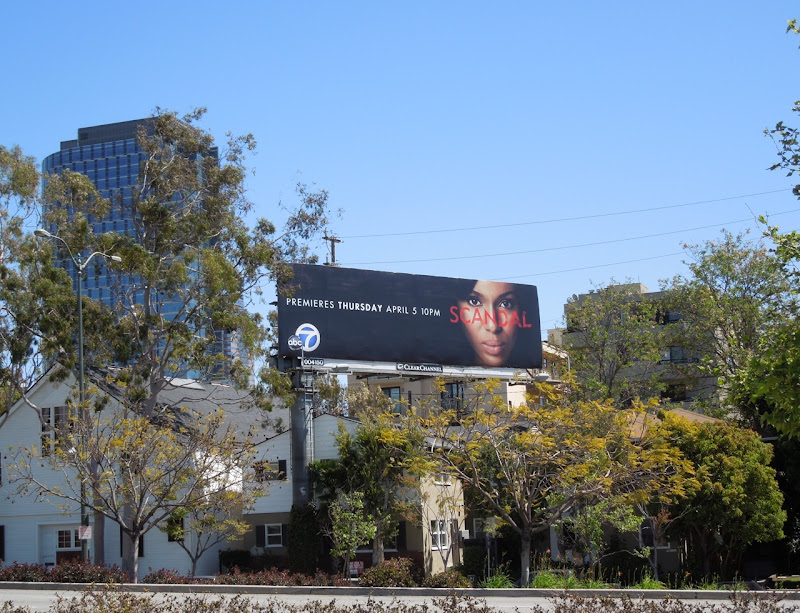 Scandal ABC billboard