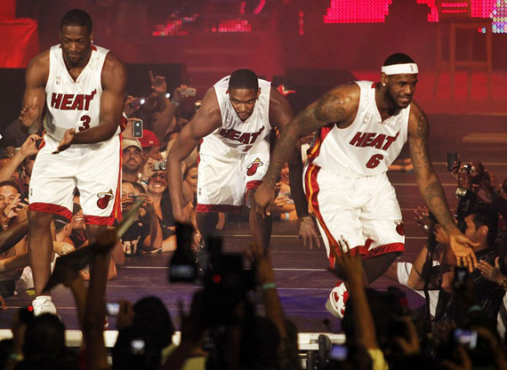 LeBron-James-Dwyane-Wade-and-Chris-Bosh Miami Heat Wallpaper