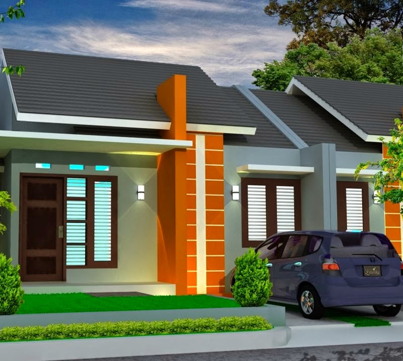 Foto Model Rumah Minimalis Sederhana Populer 1 Lantai Terbaru  Denah 