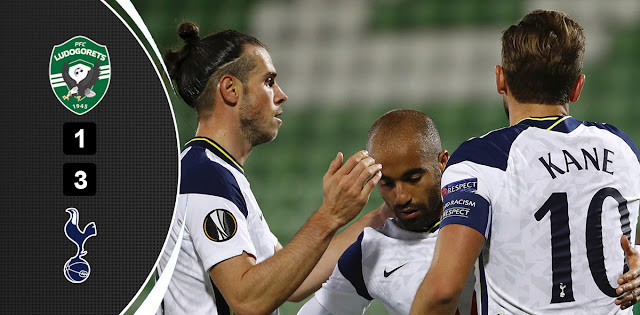 Ludogorets Razgrad vs Tottenham Highlights