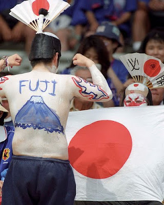 bodypainting,  Mexican Football, Japan Football