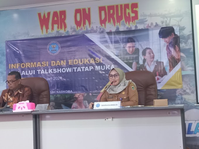 Hadiri Talkshow BNN Provinsi, SENKOM Kalsel Komitmen Dalam P4GN