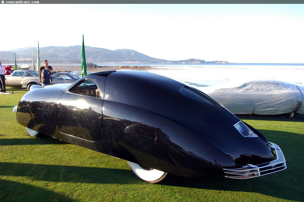 The Phantom Corsair was designed by Rust Heinz of the Heinz 57 Ketchup fame