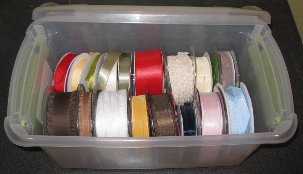 Spools Of Ribbon. For those ribbons that I get