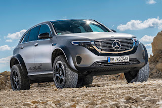 Mercedes-Benz EQC 4x4² Concept (2020) Front Side 2