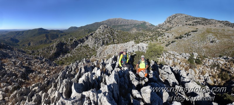 Crestería Ojo del Moro - Salto del Cabrero