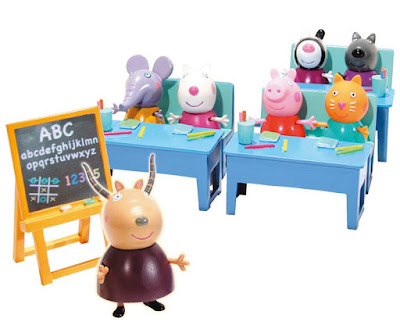 PEPPA PIG Vamos al cole con Peppa Pig Peppa Pig's Classroom Playset  Producto Oficial 2018 | Bandai 84213 | A partir de 3 años  COMPRAR ESTE JUGUETE