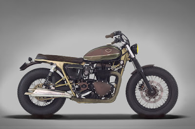 Triumph Bonneville  Custom by Top-Up Garage