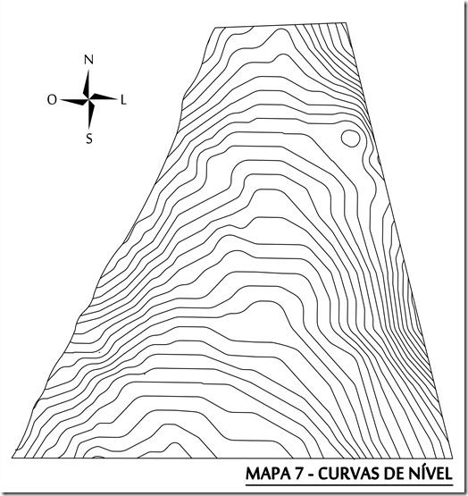 MAPA 7 - Curvas de nvel