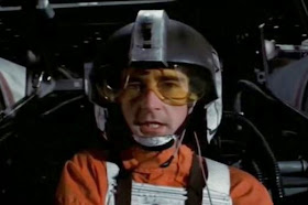 British actor Denis Lawson as Wedge Antilles in 'Star Wars'
