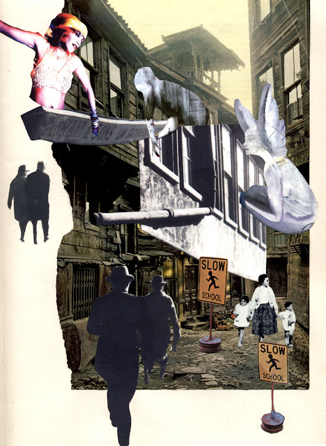 WasNow Collage for Paris Collage Collective