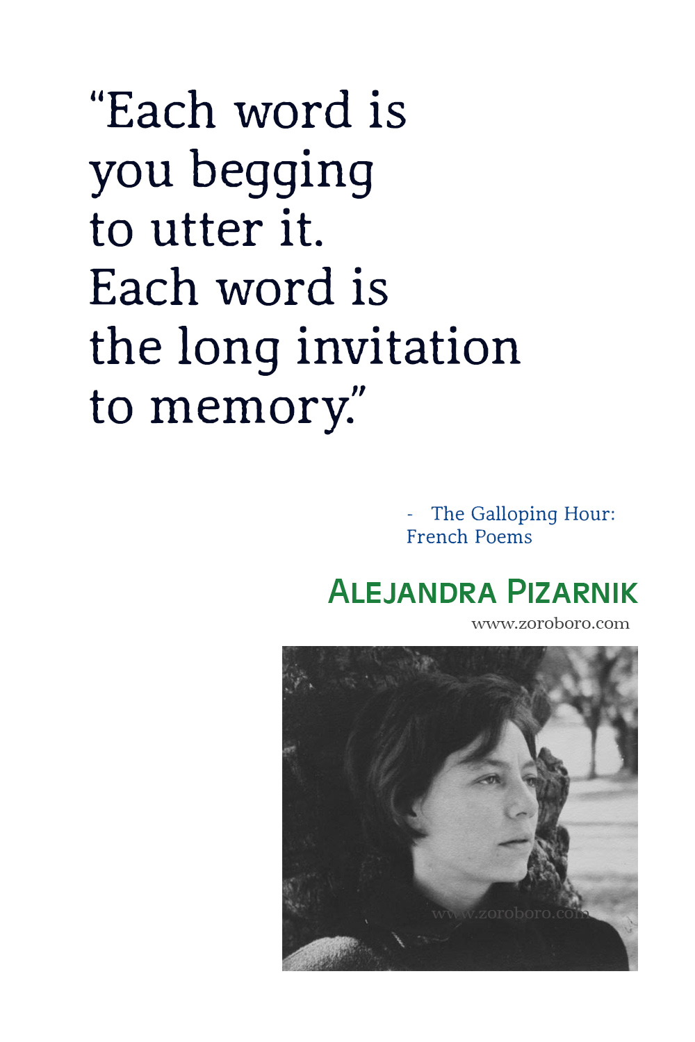 Alejandra Pizarnik Quotes, Alejandra Pizarnik, The Galloping Hour: French Poems, Alejandra Pizarnik Poemas, Poemas De Amor.