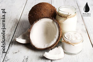 Olej kokosowy białe zęby