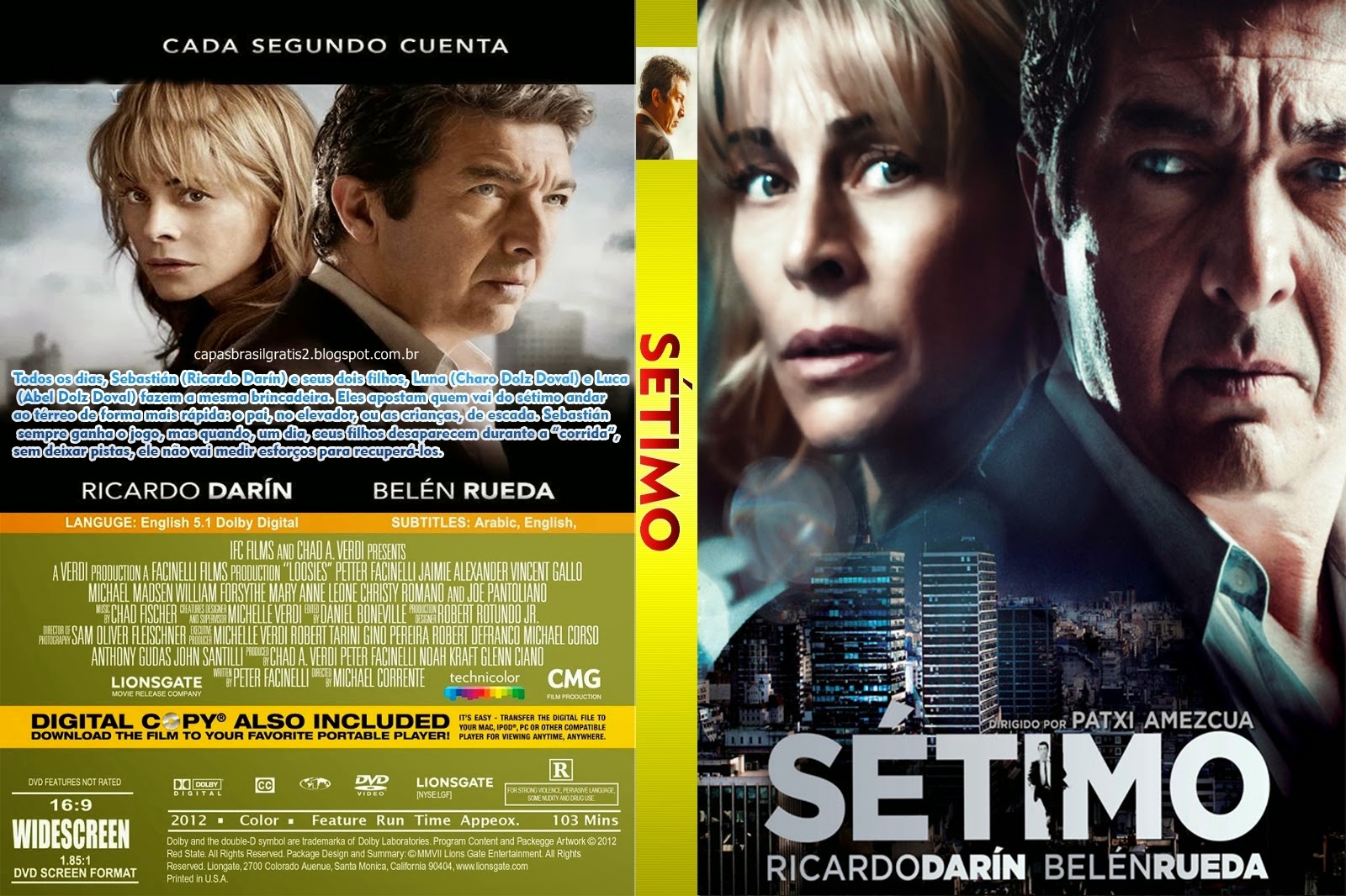 Sétimo - Filme DVD Capa