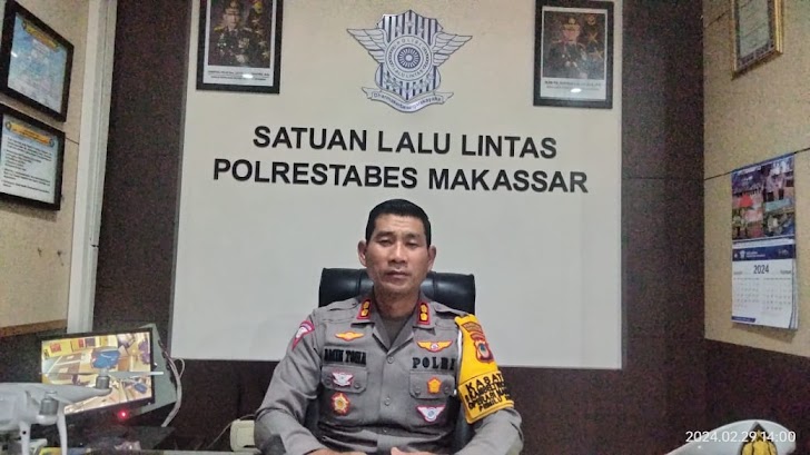 INILAH, Satlantas Polrestabes Makassar, Utamakwn Keselamatan Pengendara, Rutinitas Patroli di Bulan Suci Ramadhan 1445-H/2024-M