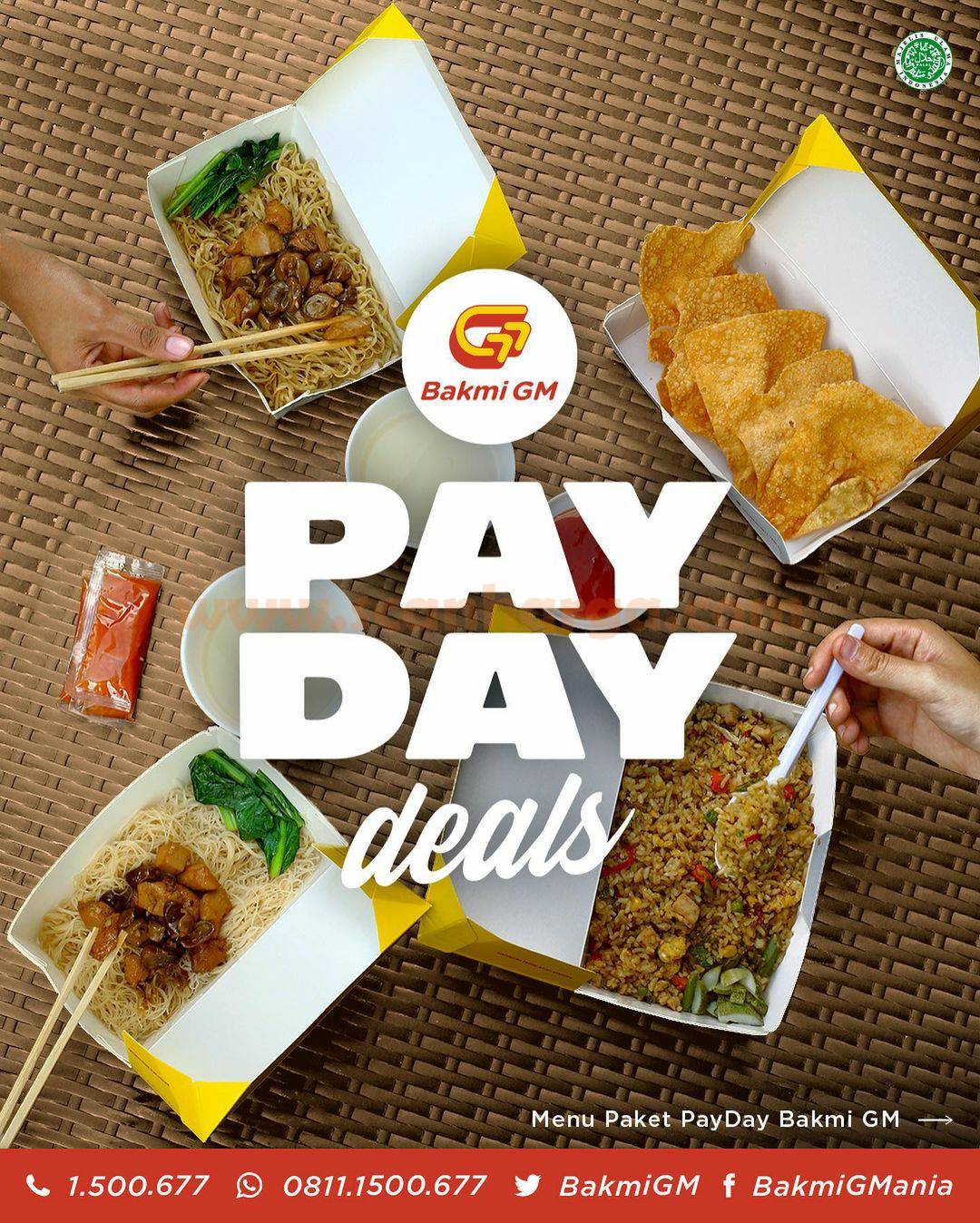 BAKMI GM Promo PAYDAY DEALS - Makan Ber-3 atau Ber-5 mulai Rp 95.456*