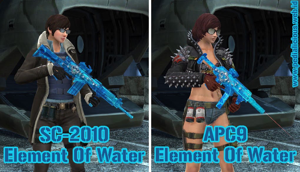 Preview Senjata Seri Element Of Water Point Blank Zepetto Indonesia