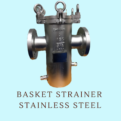 stainless basket strainer