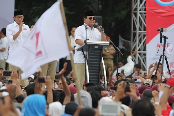Melejitnya Suara Anies-Sandi karena Faktor Prabowo