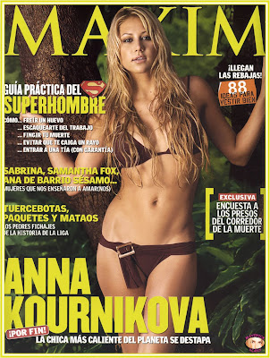 Anna Kournikova, Maxim