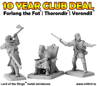 Forlong the Fat, Thorondir and Vorondil LOTR miniatures