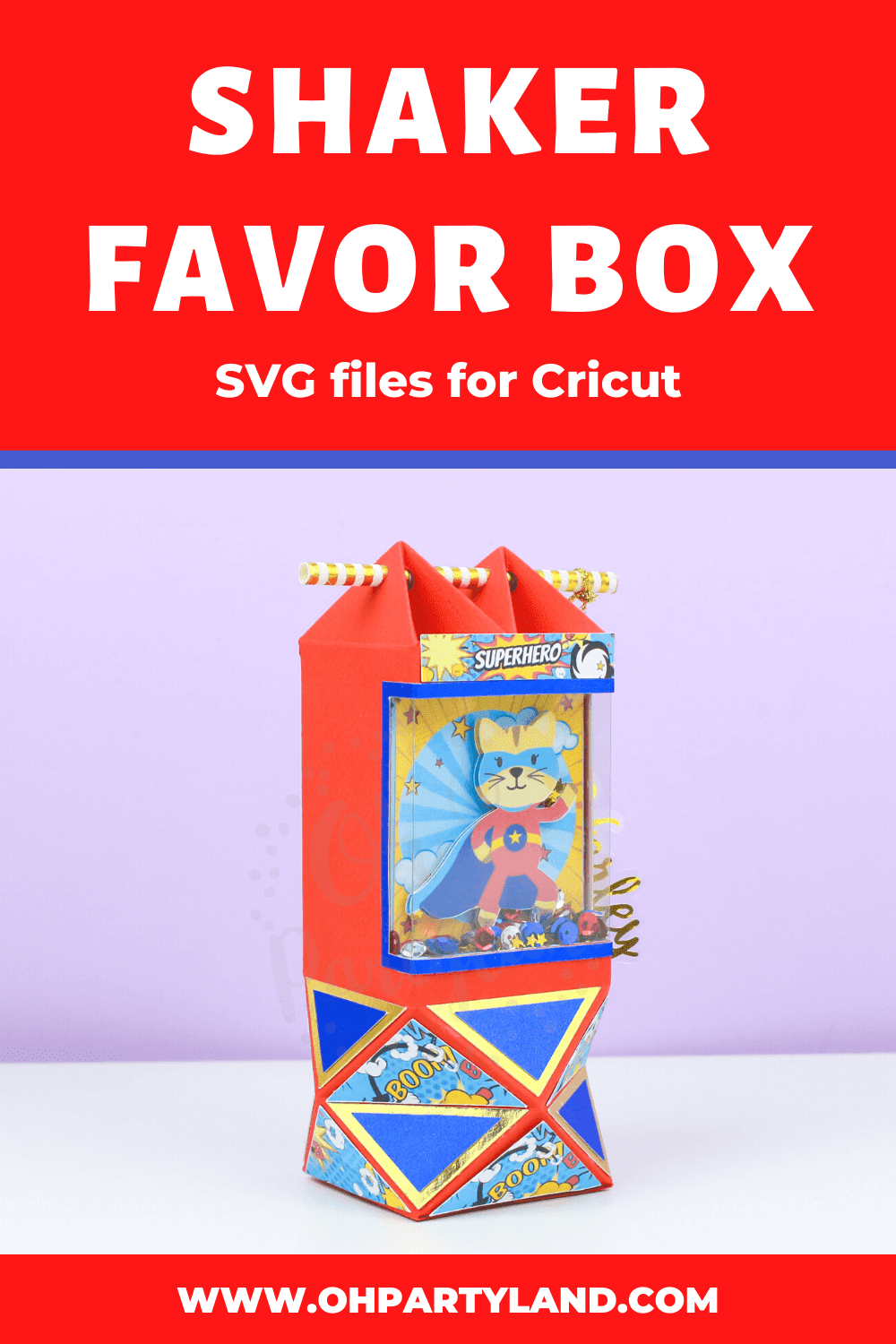 shaker favor box