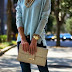 Lovely casual outfit with golden accessories, killer shoes