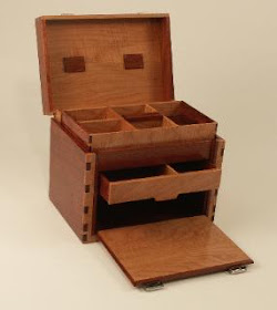 wood tackle box