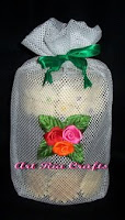 AB Flowers Cookies Goody Bag - Art Ria Crafts by Monica Ria