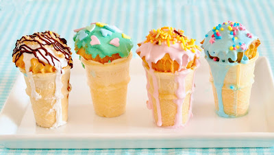 How to Make Melt-Free Ice Cream Cone Cupcakes