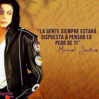Imagen de Motivacion Con Frase de Michael Jackson