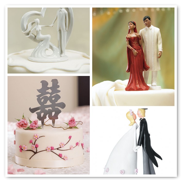 A New Twist on the Traditional Wedding Cake Topper