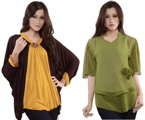 model baju blus wanita