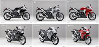 Honda CBR Design evolution