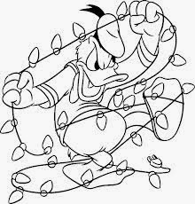 Disney Christmas Coloring Pages 3