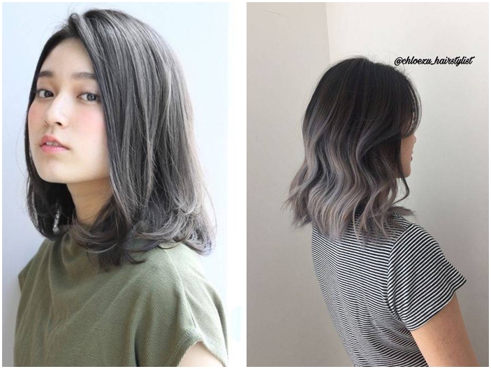 5 Varian Gaya Rambut Ombre Abu-Abu Yang Lagi Hits 2020 